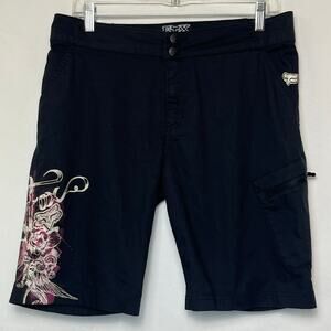 Fox Racing Men’s Size 34 Black Ranger MTB Bike Shorts Cycling Mountain Biking